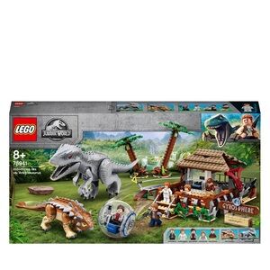 LEGO Jurassic World Park Indominus Rex vs Ankylosaurus NWOB